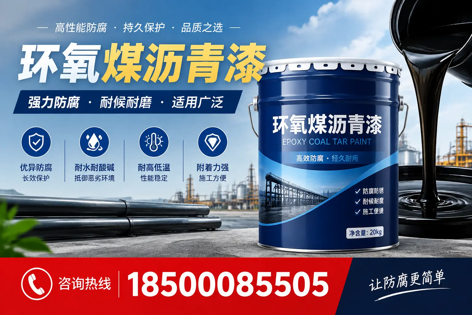 环氧煤沥青漆在不同气候条件下的表现分析，东方适用性